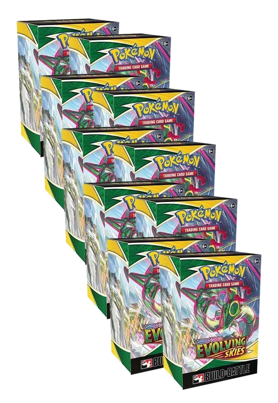 Evolving Skies Build & Battle Box Display