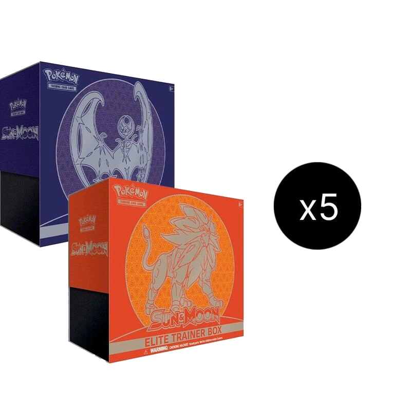 Sun & Moon Elite Trainer Box Case