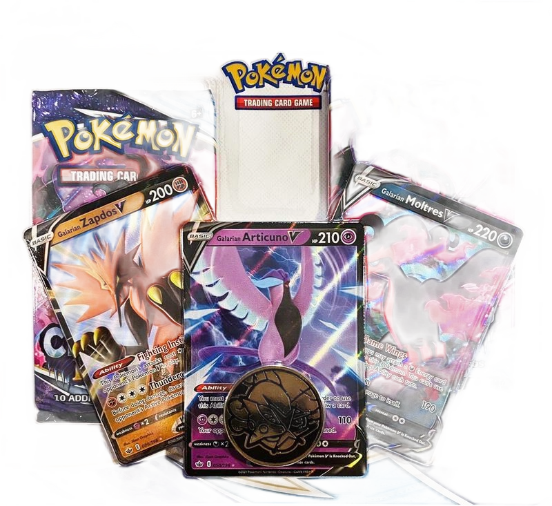 Chilling Reign 2 Pack Blister [Galarian Zapdos V, Articuno V, Moltres V]