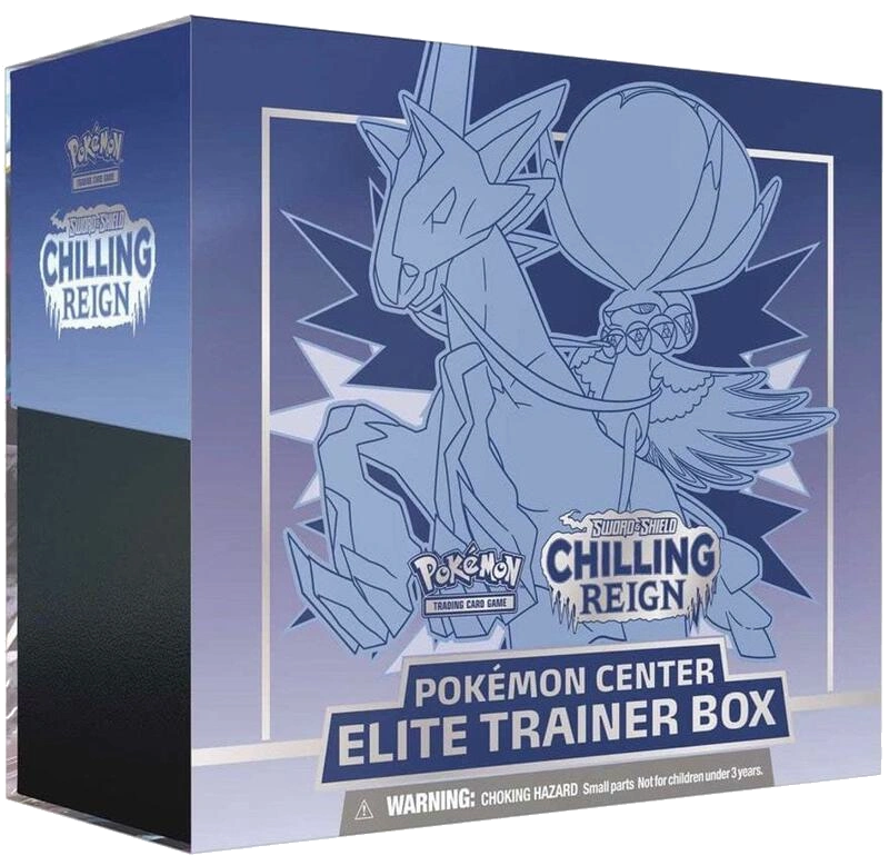 Chilling Reign Pokemon Center Elite Trainer Box [Ice Rider Calyrex] (Exclusive)