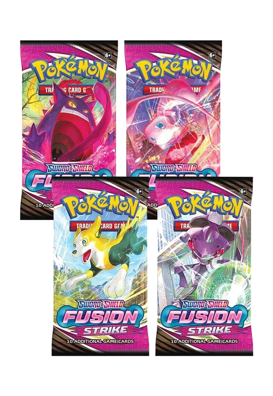 Fusion Strike Booster Pack Art Bundle [Set of 4]