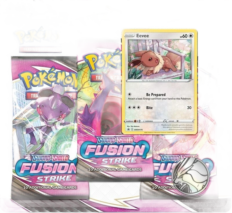 Fusion Strike 3 Pack Blister [Eevee]