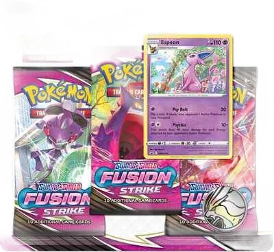 Fusion Strike 3 Pack Blister [Espeon]