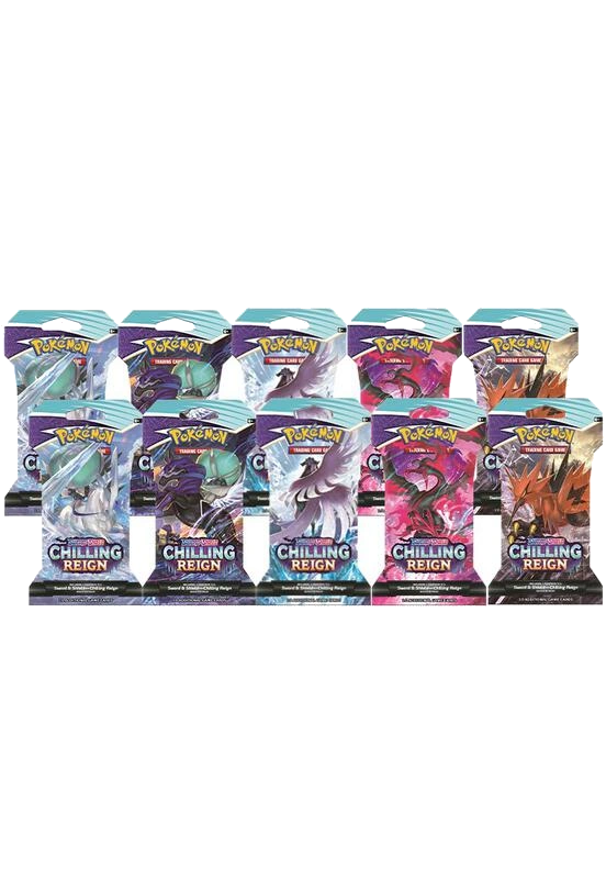 Chilling Reign Sleeved Booster Pack Bundle [Set of 10]