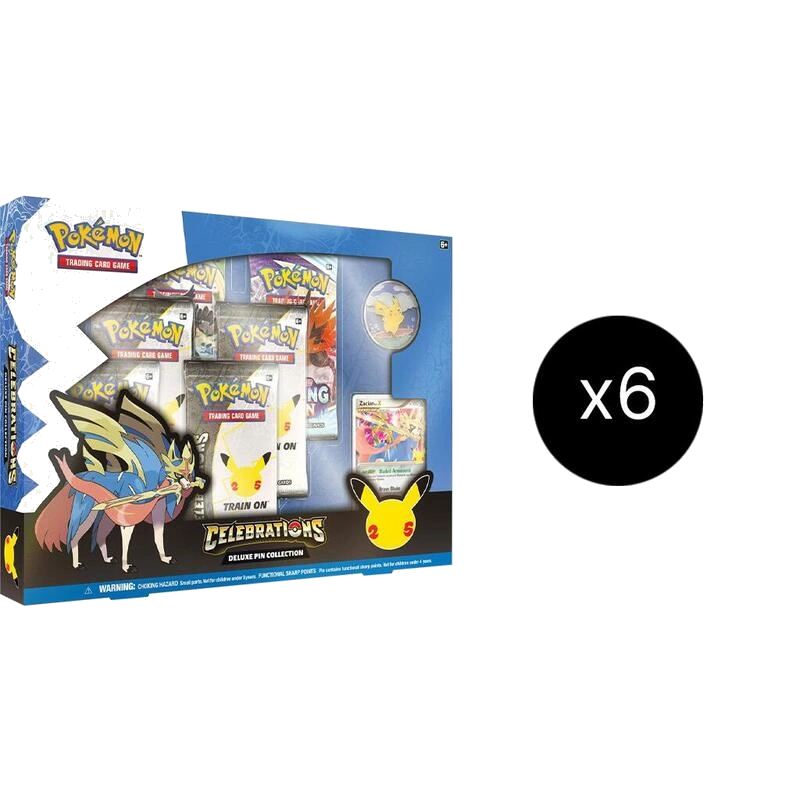 Celebrations Deluxe Pin Collection Case [Zacian LV. X]