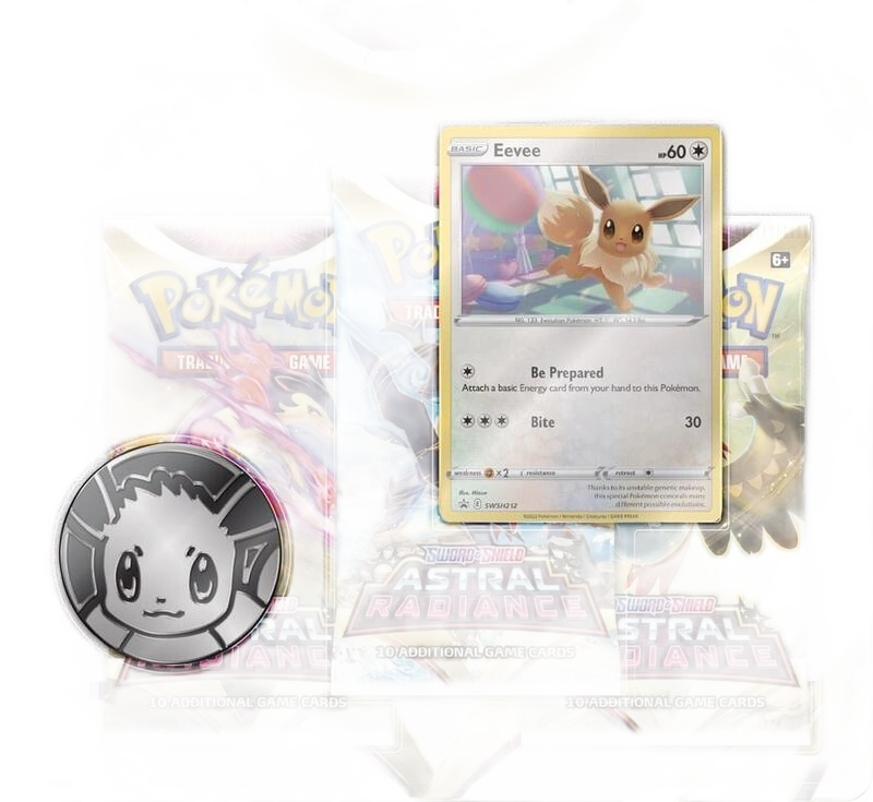 Astral Radiance 3 Pack Blister [Eevee]