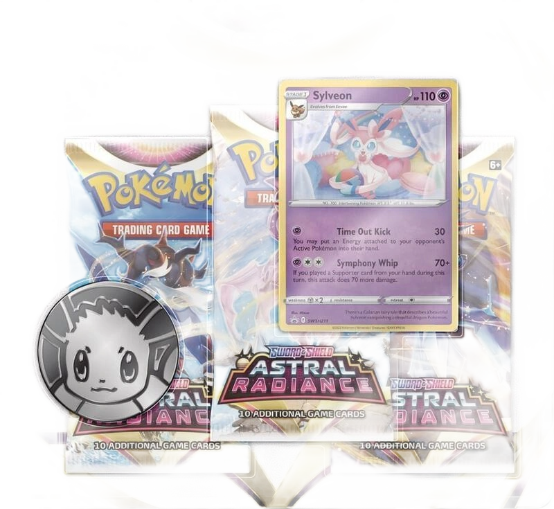 Astral Radiance 3 Pack Blister [Sylveon]