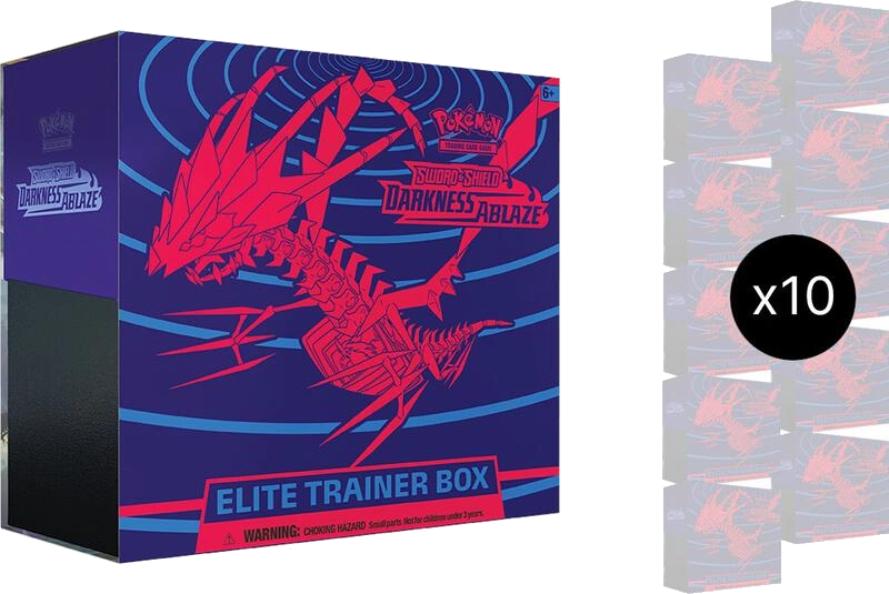 Darkness Ablaze Elite Trainer Box Case