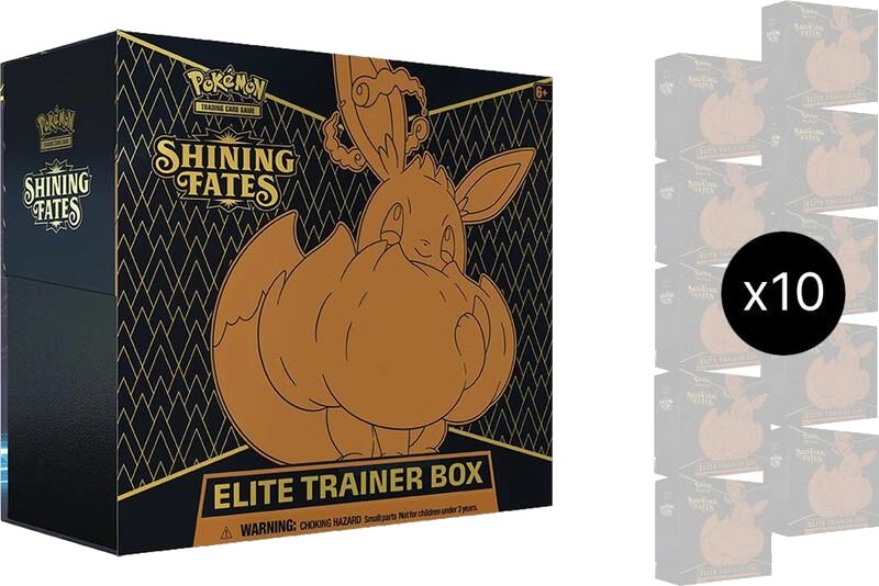 Shining Fates Elite Trainer Box Case