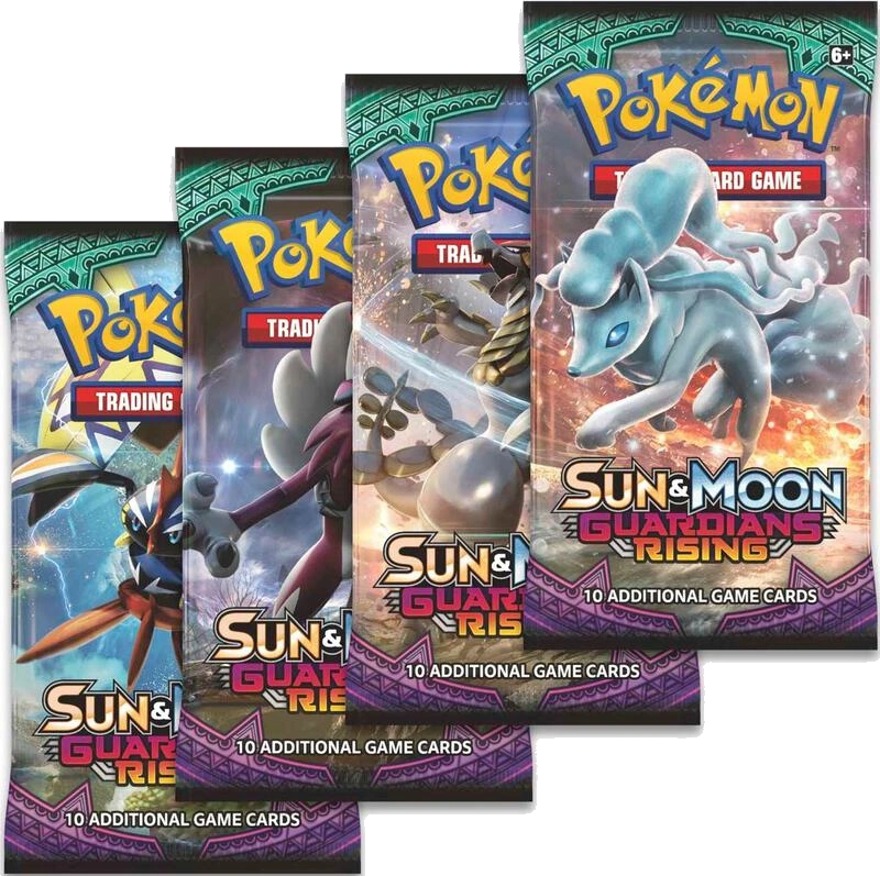 Guardians Rising Booster Pack Art Bundle [Set of 4]