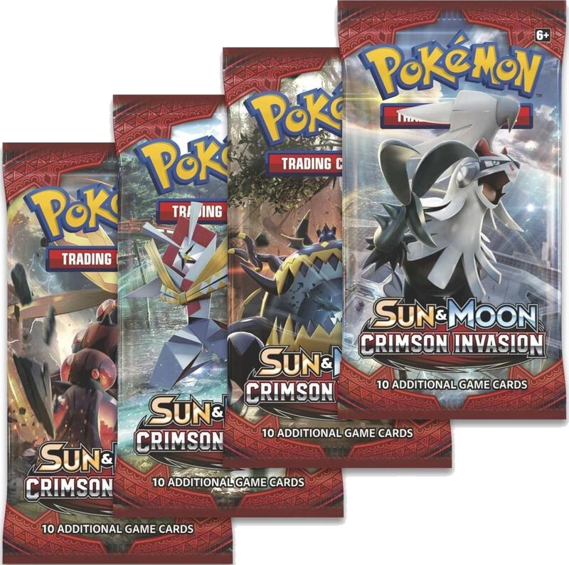 Crimson Invasion Booster Pack Art Bundle [Set of 4]