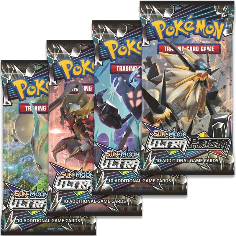 Ultra Prism Booster Pack Art Bundle [Set of 4]