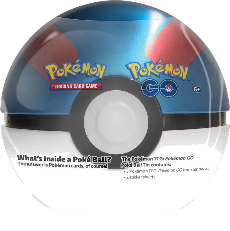 Pokemon GO Poke Ball Tin - Great Ball