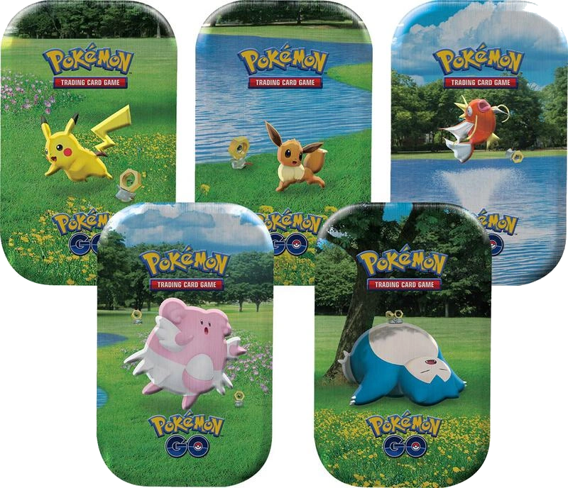 Pokemon GO Mini Tin [Set of 5]