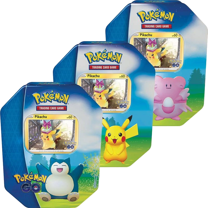 Pokemon GO Tin [Set of 3]