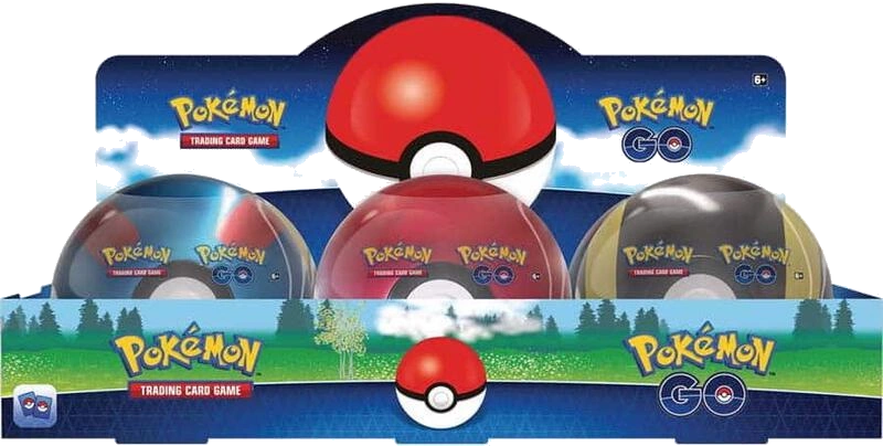 Pokemon GO Poke Ball Tin Display