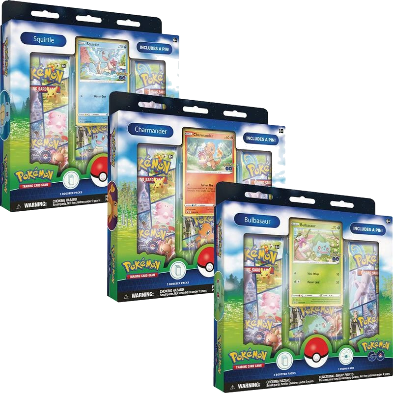 Pokemon GO Pin Collection [Set of 3]