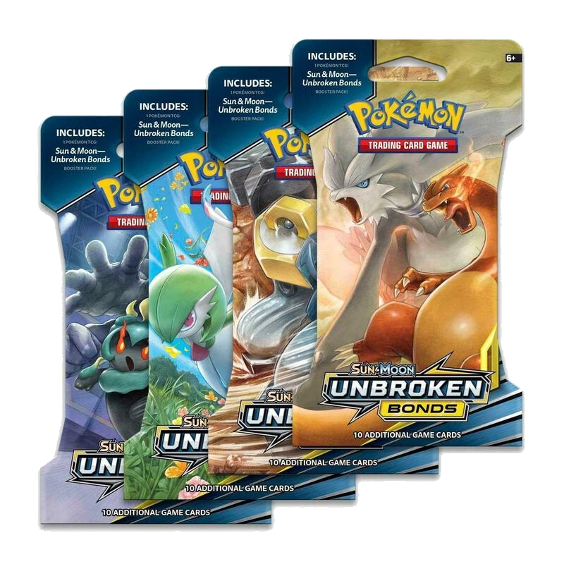 Unbroken Bonds Sleeved Booster Pack Art Bundle [Set of 4]