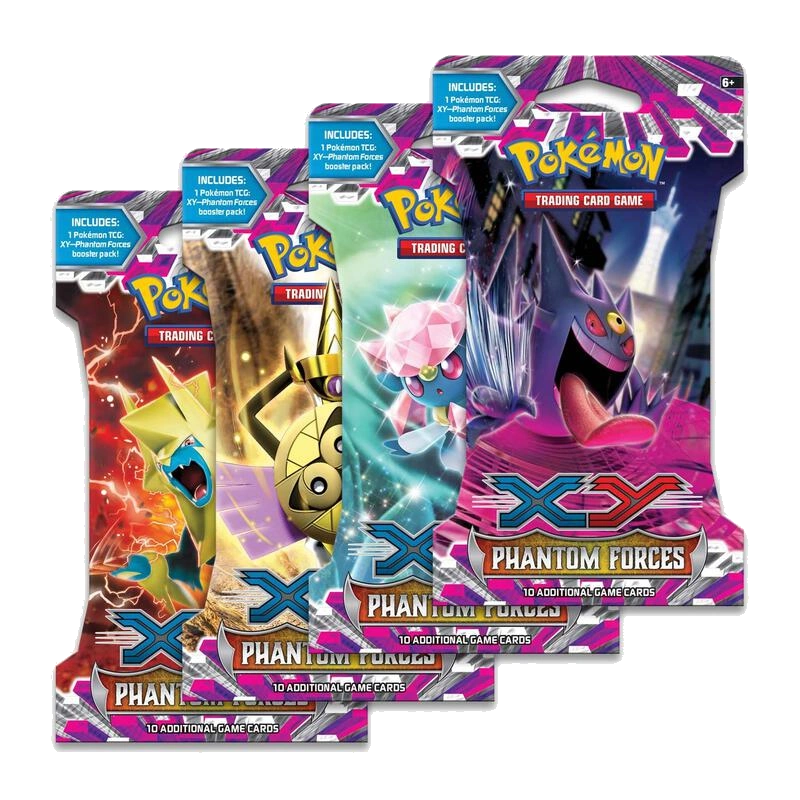 Phantom Forces Sleeved Booster Pack Art Bundle [Set of 4]