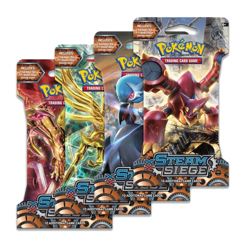 Steam Siege Sleeved Booster Pack Art Bundle [Set of 4]
