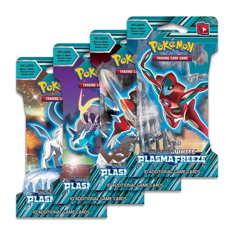 Plasma Freeze Sleeved Booster Pack Art Bundle [Set of 4]