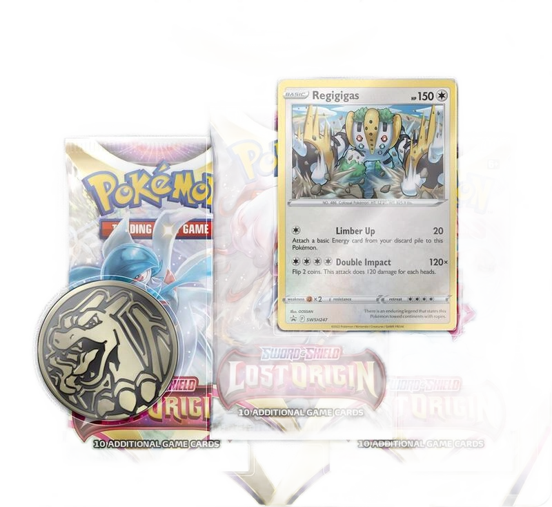 Lost Origin 3 Pack Blister [Regigigas]
