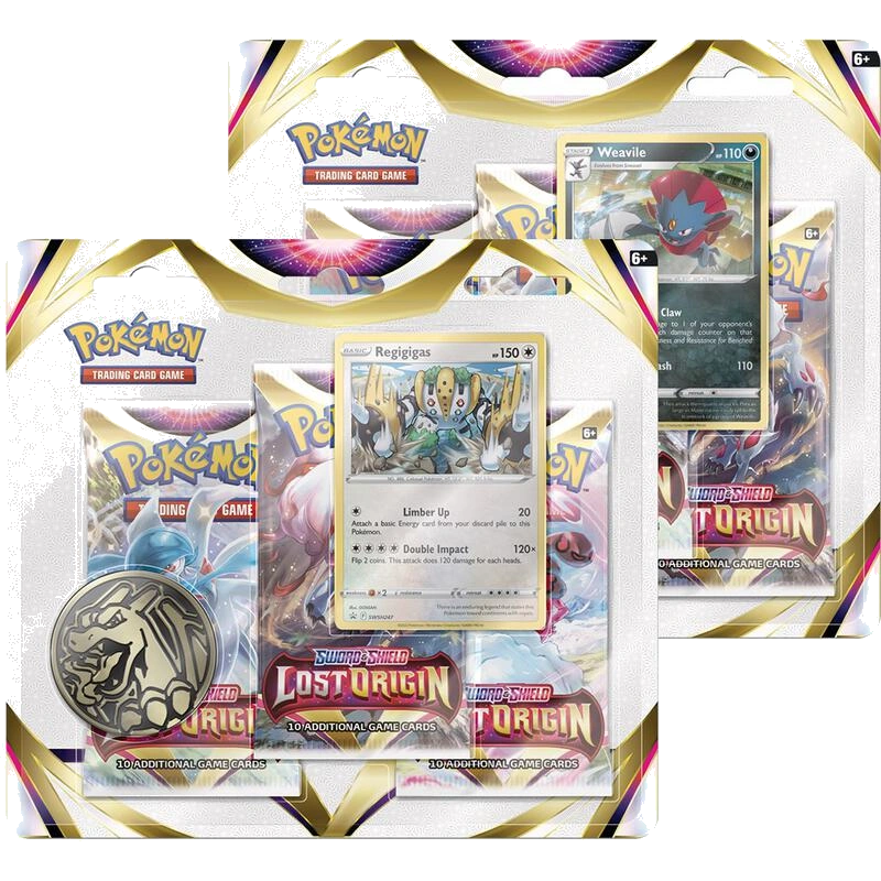 Lost Origin 3 Pack Blister [Set of 2]