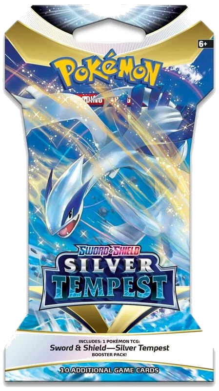 Silver Tempest Sleeved Booster Pack