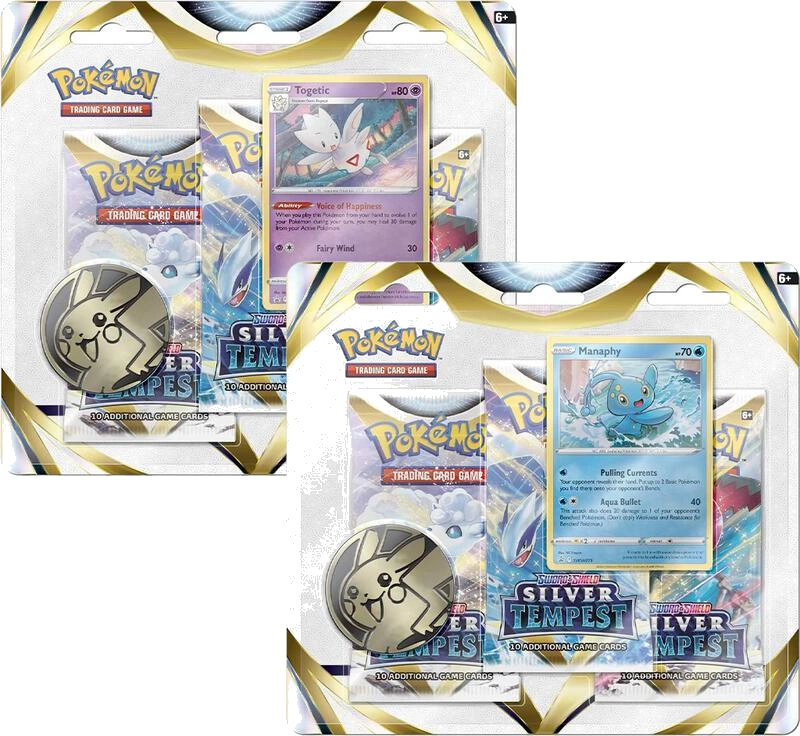 Silver Tempest 3 Pack Blister [Set of 2]