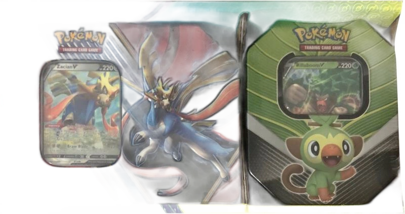 Legends of Galar Tin + Galar Partners Tin 2-pack [Zacian V/Rillaboom V] (Retail Exclusive)
