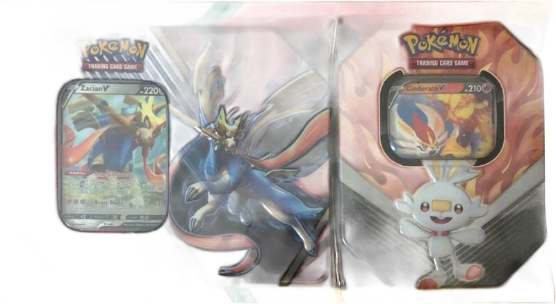 Legends of Galar Tin + Galar Partners Tin 2-pack [Zacian V/Cinderace V] (Retail Exclusive)