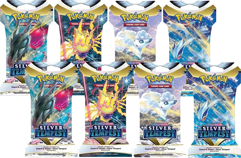 Silver Tempest Sleeved Booster Pack Bundle [Set of 8]