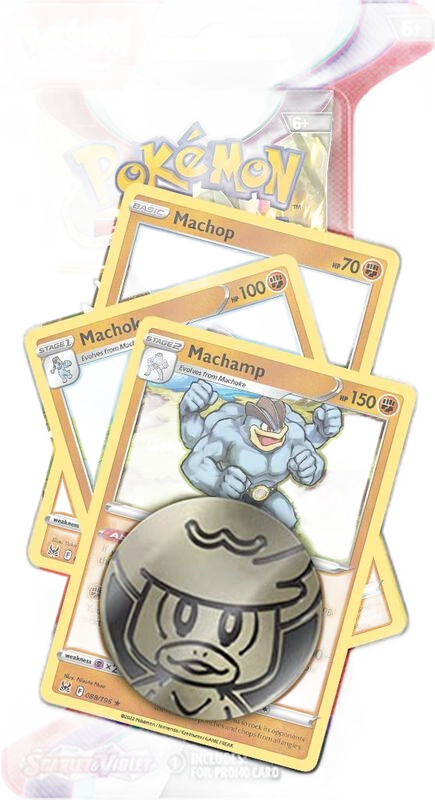 Scarlet & Violet Premium Checklane Blister [Machamp]