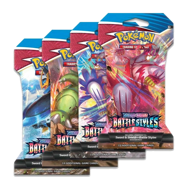 Battle Styles Sleeved Booster Pack Art Bundle [Set of 4]