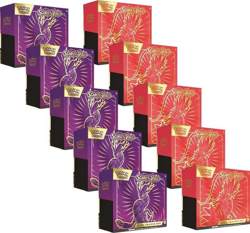 Scarlet & Violet Elite Trainer Box Case