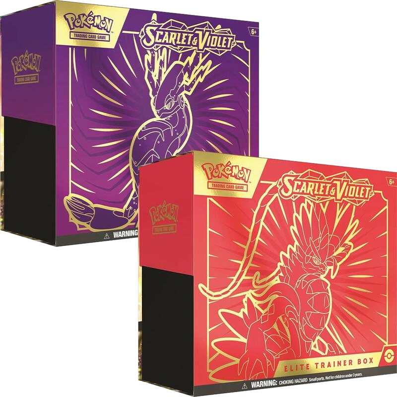 Scarlet & Violet Elite Trainer Boxes [Set of 2]
