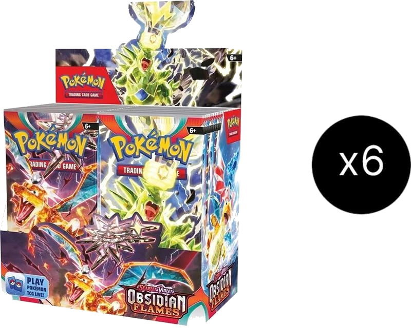 Obsidian Flames Booster Box Case