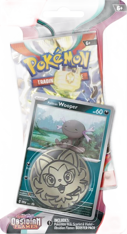 Obsidian Flames Single Pack Blister [Paldean Wooper]