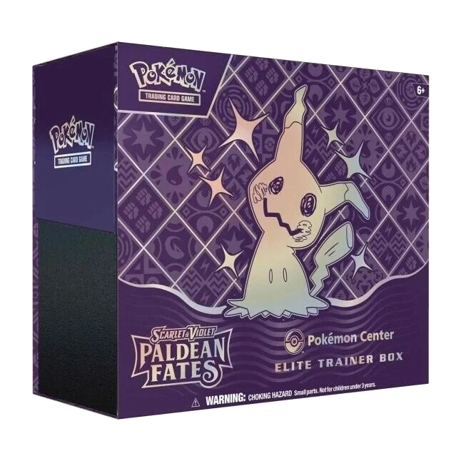Paldean Fates Pokemon Center Elite Trainer Box (Exclusive)