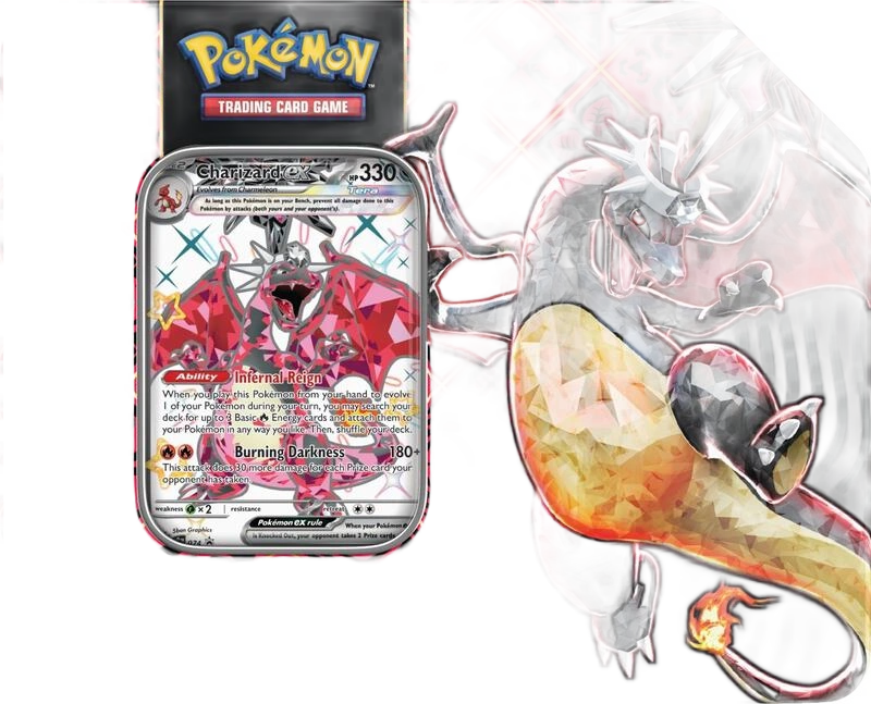 Paldean Fates Tin [Charizard ex]