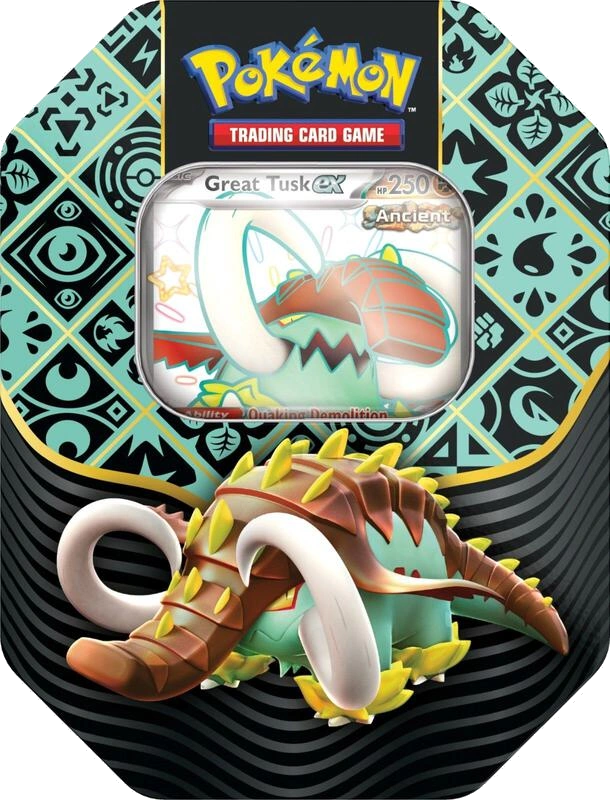 Paldean Fates International Tin [Great Tusk ex]