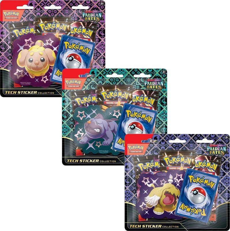 Paldean Fates Tech Sticker Collections [Set of 3]