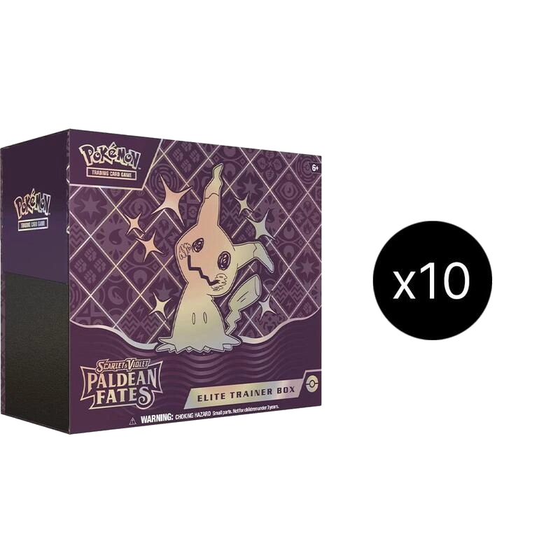 Paldean Fates Elite Trainer Box Case