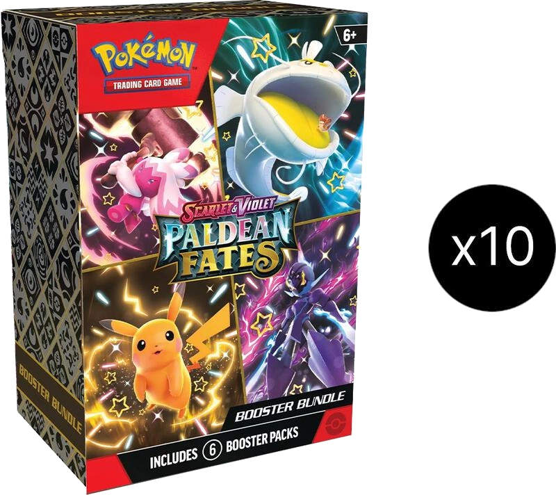 Paldean Fates Booster Bundle Display