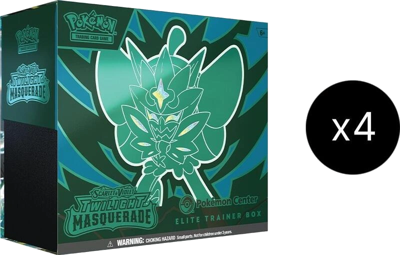 Twilight Masquerade Pokemon Center Elite Trainer Box (Exclusive) Case