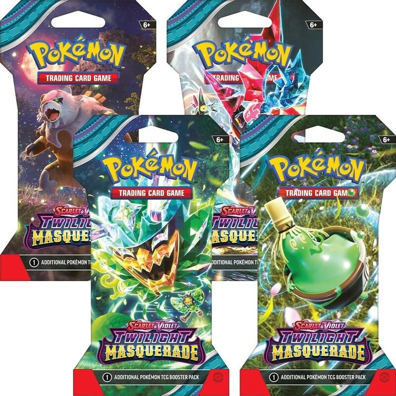 Twilight Masquerade Sleeved Booster Pack Art Bundle [Set of 4]