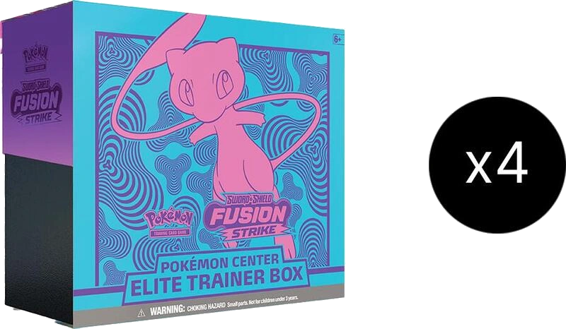 Fusion Strike Pokemon Center Elite Trainer Box Case (Exclusive)