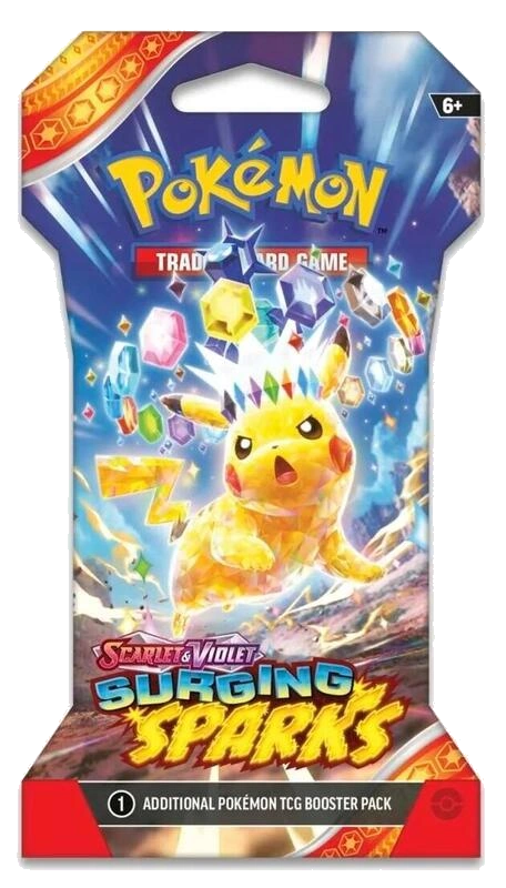 Surging Sparks Sleeved Booster Pack
