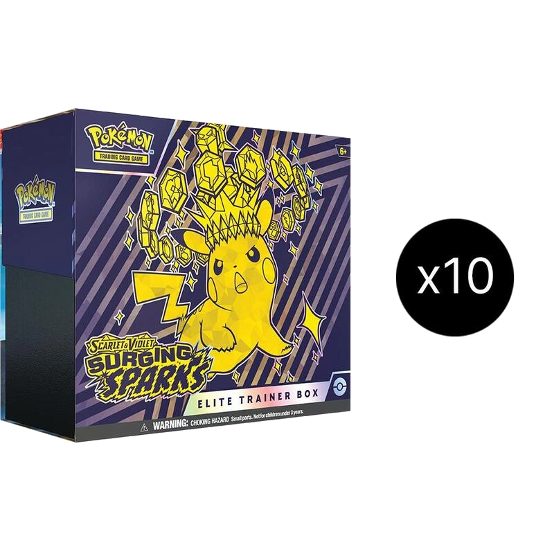 Surging Sparks Elite Trainer Box Case