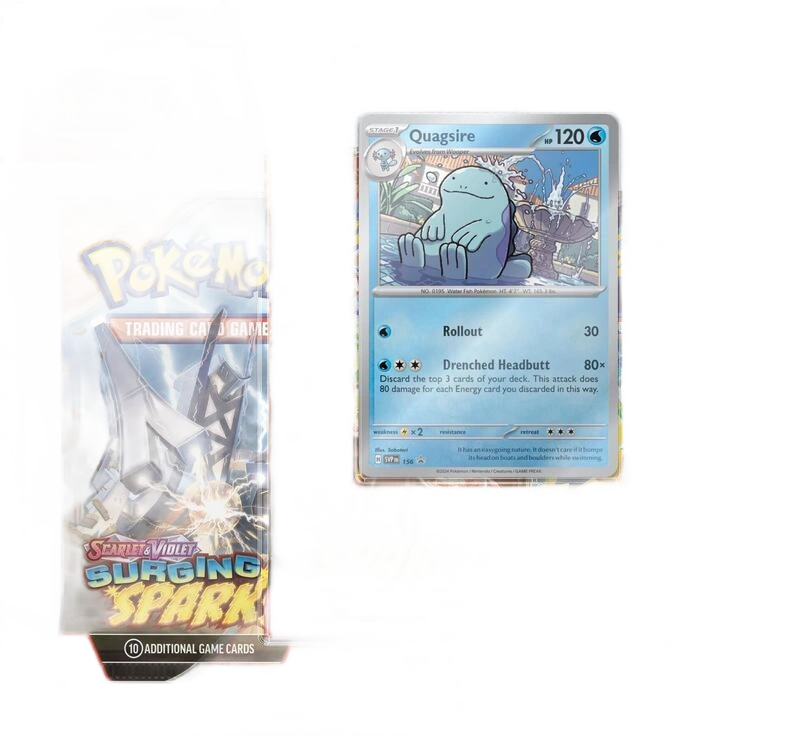 Surging Sparks 3 Pack Blisters [Quagsire]